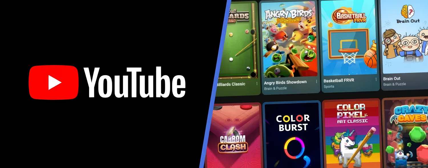 YouTube Playables : 75 mini-jeux gratuits disponibles sur mobile et ordinateur